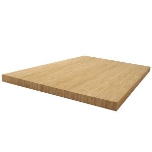 E1 Standard Natural Flat Grain Bamboo Plywood Sheets 3mm