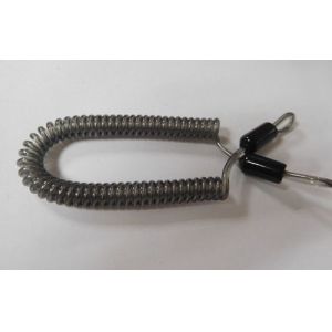 Old and popular style tether coil cord high quality coil tool retractable