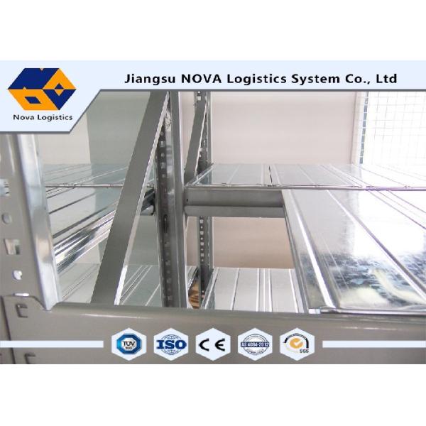 Long Span Metal Industry Selective Mobile Shelving Systems Medium Duty