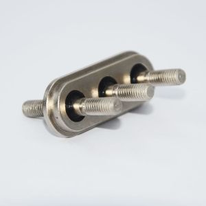 30A Hermetic Hermetic Electrical Vehicle Connectors 4J28 Nickel Plated Custom