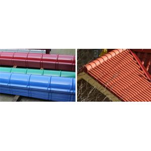 Customized Automatic Roll Former Ridge Cap Roll Forming Machine 5.5Kw Main Motor