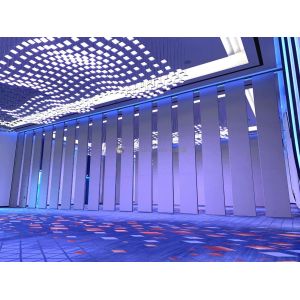 Customizable Soundproof Movable Partition Walls Two End Or One End Stacking