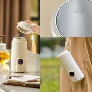 Touch Button 400W Heating 550ml Portable Water Cup with Appointment Function