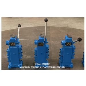 WINCH CONTROL VALVE UNIT BLOCK OF THE HYDRAULIC SYSTEM MODEL 35SFRE-MO50-H4