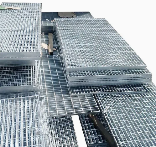 High Strength Steel Grating Trench Cover with Serrated Surface and Easy Installation