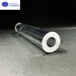 Cutting Edge Sapphire Tube EFG KY Method Optical Grade Al2O3 Crystal