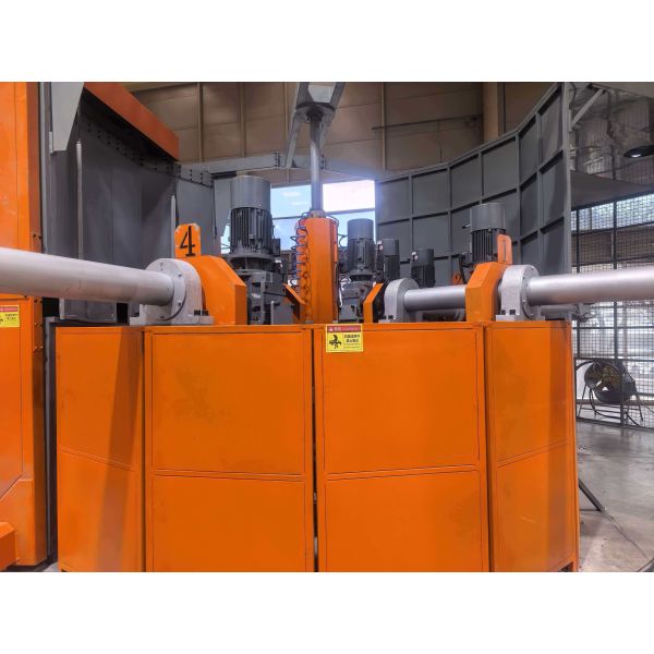 4-Arm Turret Rotational Molding Machine