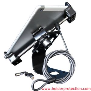 Wholesale COMER antitheft cable lock devices for universal tablet bracket from china suppliers