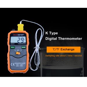 High Precision Temp Humidity Meter , Auto Power OFF Digital Thermometer