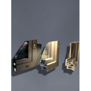 High Security UPVC Window Profiles Single / Double Glazed Window Profiles