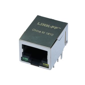 Wholesale ARJM11B3-809-KB-EW4 Single Port RJ45 Modular Jack With 2.5G Base-T from china suppliers