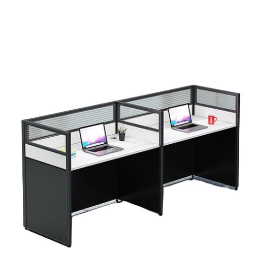 Quality Supermarket Office Desk Staff Tables and Chairs Combination with Sturdy Construction for sale