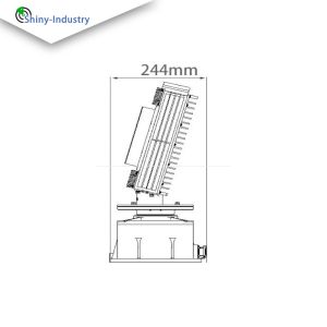 Rj45 External Interfaces Sensor Pulse Doppler Radar Detector For Ground Steel