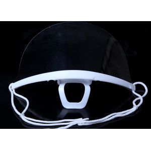 Reused Splash Proof Face Visor Anti Fog Mouth Shield Cover Transparent