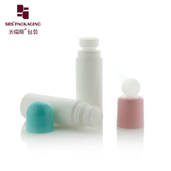 90ml Round PP PCR Recycle Eco Friendly Empty Customization Deodorant gel Bottle