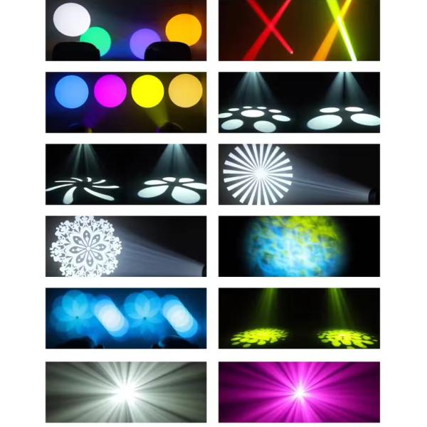 Professional LED 400W Beam Spot Wash With CMY CTO Moving Head Light 3 In 1 Stage Lights