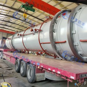 China 4-5tpd PLC Controlled Kiln Carbon Activation With Physical Cooling on sale