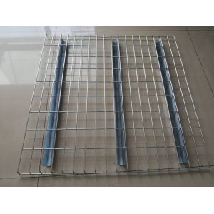 Wholesale Warehouse Steel Wire Mesh Decking Galvanization Flare / U Channel Customized from china suppliers