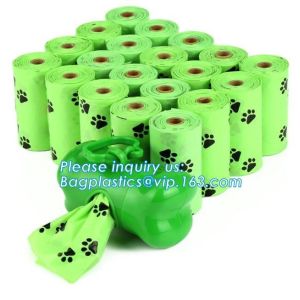 En13432 certified eco friendly biodegradable nappy sacks, Eco-Friendly Scented