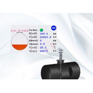 Easy Operating gas station underground tank Fuel Monitoring Liquid Level Gauge