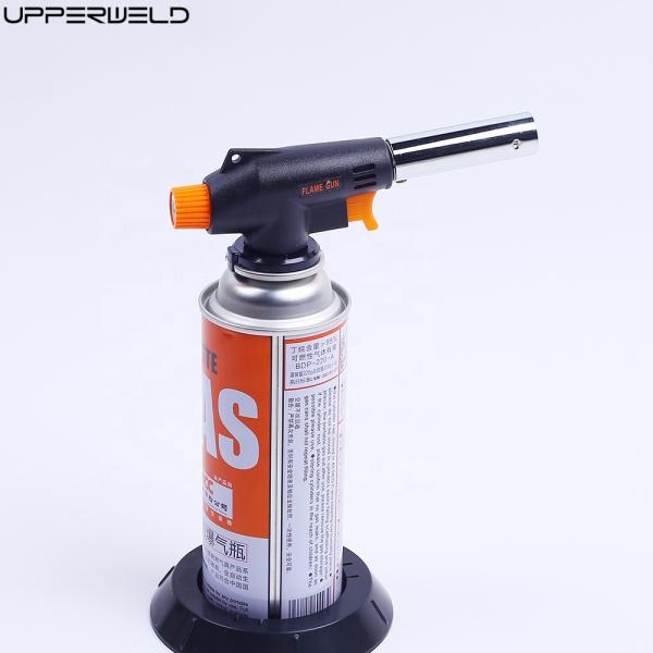 High Energy Porcelain Pressure Ignition Blow Torch for Butane Gas BBQ Camping Brazing