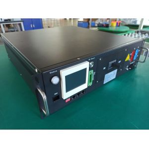384V 125A Bms High Voltage With 3U Box 3.5 Inch Display Rs485 CAN Communication