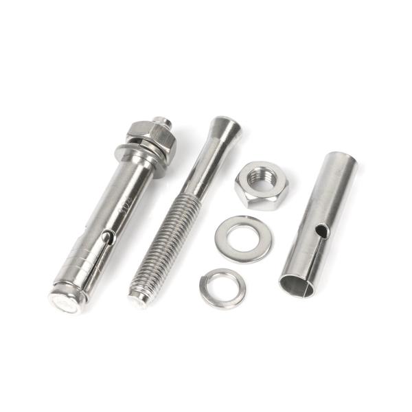 Stainless Steel Expansion Bolt M6-M20 for Building Construction Plain Ss304 Anchor Bolt
