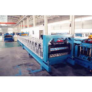 0.6mm Double Layer Roofing Sheet Roll Forming Machine