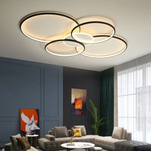 Living Room Recessed Led Ceiling Lights Atmospheric Hall Lamps Modern Minimalist