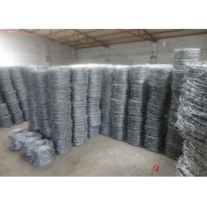 1000mm SWG14x14# Hot Dipped Galvanized High Tensile Barbed Wire