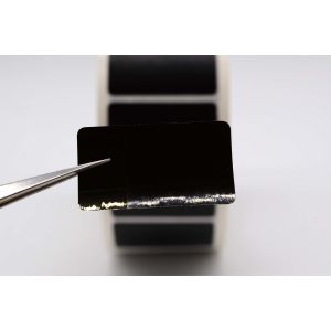 35mmx20mm Low Temperature Labels 1mil Black Matte High Temperature Resistant