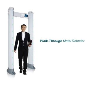 Wholesale Oval Walk Through Metal Detector 24 Zones 255 Level Sensitivity for Outdoor use from china suppliers