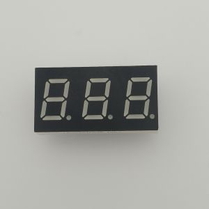 Ultra Bright Blue 7 Segment numeric led display 3 Digit Common Anode