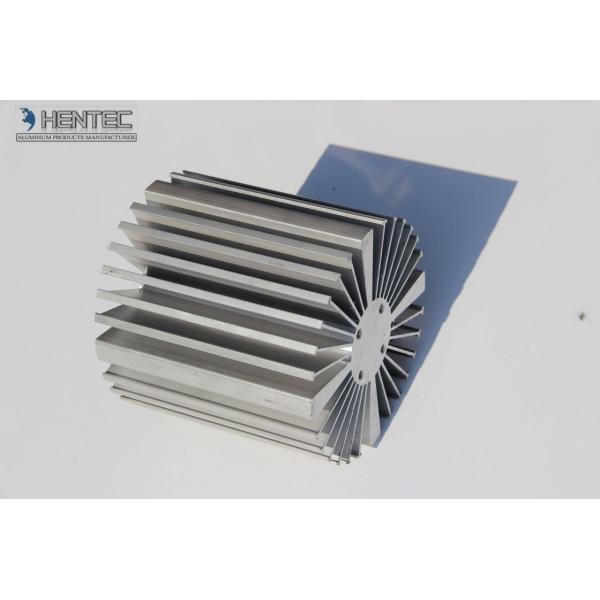 Quality Scratch / Peeling Aluminum Extrusions Profiles With Finished Machining for sale