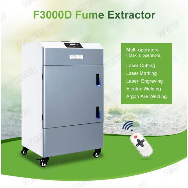 F3000D Portable Electric Laser Cutter Fume Extractor Filters Metal Body Structure