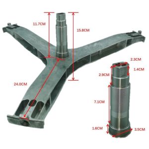Wholesale Silver Washing Machine Part DC97-17234A DC60-00107A Tripod Spider from china suppliers