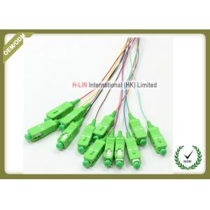 0.9mm Diameter Fiber Optic Pigtail 1 Meter Length For Image Transmission CATV