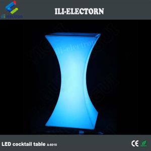 Square LED Light Cocktail Table Illuminated Waterproof For Wedding