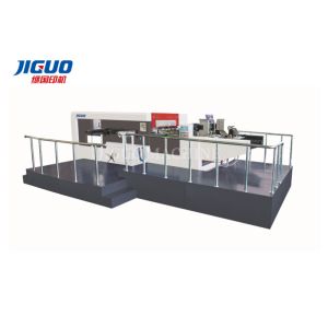 Buy cheap Bottom Suction Automatic Paper Die Cutting Machine 6000s/H Nozzle Lead Feeding from wholesalers