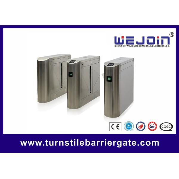 Quality Anti Collision Flap Barrier Gate Turnstile With Anti Tailgating Function for sale