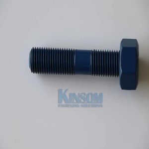 Wholesale Hexagon Bolts with Blue Coating Partial thread made of Titaninum Alloy Steel from china suppliers