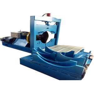 1140mm Center Height Pipe Beveling Machine For One End Finish Of Elbows Tee