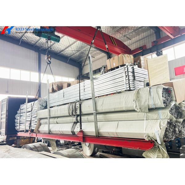 Modern Piggery House Steel Structure Metal Cattle Shed Customized Dimension