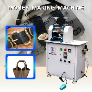 Leather Temperature Roller Plating Embossing Leather Belt Making Machine