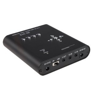 DC12V 5A 4 ch Sensor Inputs Manual Mini DVR Recorder outdoor with 1 ch Alarm