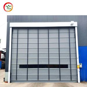 Industrial Design Style Wind-Resistant Quick Stacking Door for Garbage Station