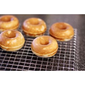 Manual Feeder 300pcs/H Commercial Donut Making Machine