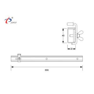 550mm Shower Tray Riser Frame