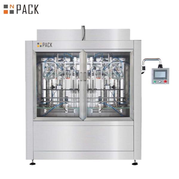 Quality Automatic Costumized Piston Pump Bottle Shower Gel Filling Capping Machine with PLC CONTROL for sale
