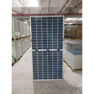 560W Frameless Solar Module Bifacial Panels Half Cut Cell
